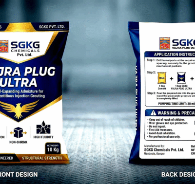SGKG Vajra Plug Ultra – Dual Expanding Non-Shrink Grout Admixture (10kg)
